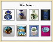 Beautiful collection of Blue pottery Products