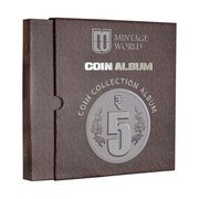 Buy Mintage Coin Collection Album for 5 Rupees Definitive Coins Online