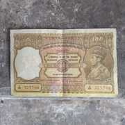 Rare and British time printed antique note